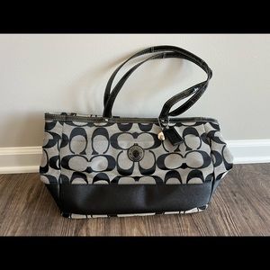 Coach diaper bag